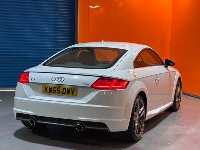 Audi TT 2.0 Tdi Ultra S Line Coupe Euro KW65DWV White #4