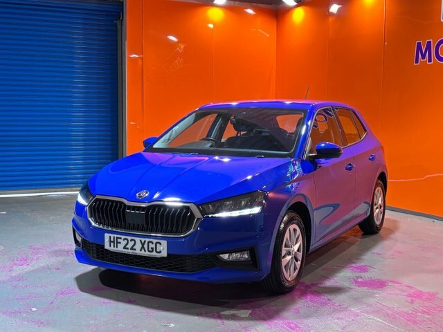 Skoda Fabia 1.0 Tsi Se Comfort Hatchback Eur HF22XGC Blue #3