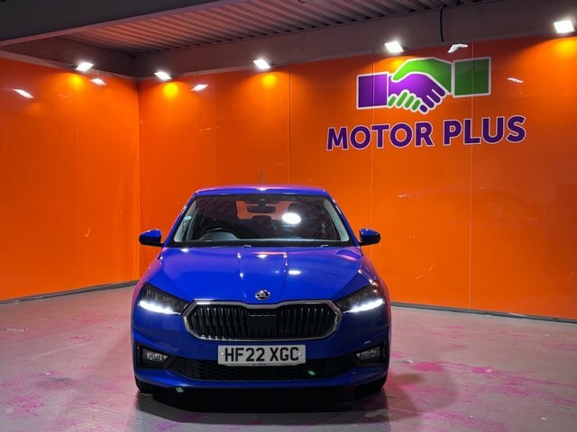 Skoda Fabia 1.0 Tsi Se Comfort Hatchback Eur HF22XGC Blue #2
