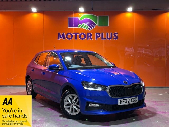 Skoda Fabia 1.0 Tsi Se Comfort Hatchback Eur Blue