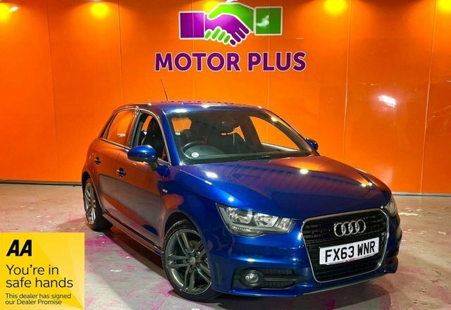Audi A1 1.6 Tdi S Line Sportback Euro 5 Blue