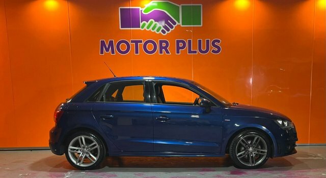 Audi A1 1.6 Tdi S Line Sportback Euro 5 FX63WNR Blue #4