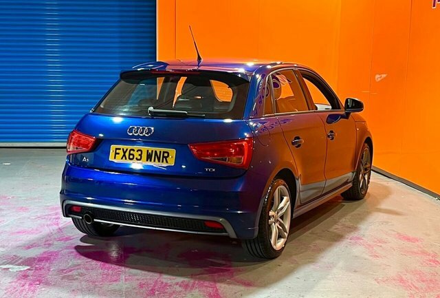 Audi A1 1.6 Tdi S Line Sportback Euro 5 FX63WNR Blue #6