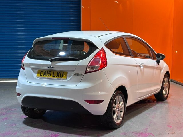 Ford Fiesta 1.25 Zetec Hatchback Euro 6 82 CA15LXU White #6