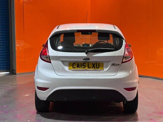 Ford Fiesta 1.25 Zetec Hatchback Euro 6 82 CA15LXU White #5