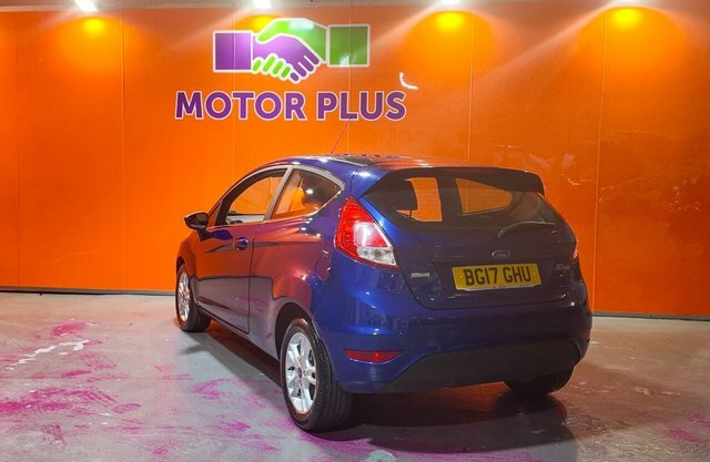 Ford Fiesta 1.0T Ecoboost Zetec Hatchback Eu BG17GHU Blue #3