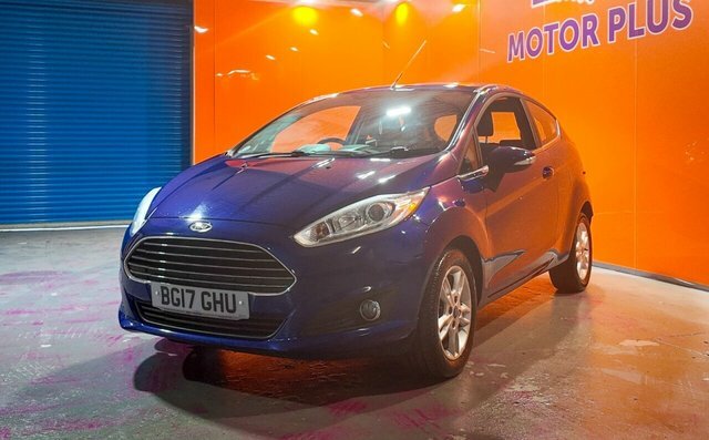 Ford Fiesta 1.0T Ecoboost Zetec Hatchback Eu BG17GHU Blue #6