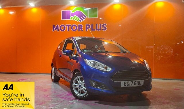 Ford Fiesta 1.0T Ecoboost Zetec Hatchback Eu Blue