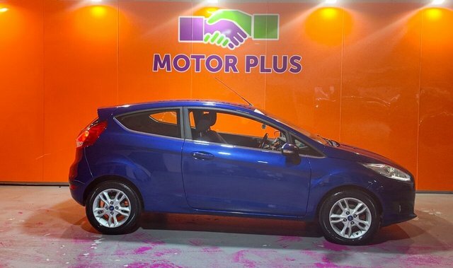 Ford Fiesta 1.0T Ecoboost Zetec Hatchback Eu BG17GHU Blue #4
