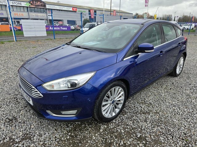 Ford Focus 1.5 Tdci Titanium X Hatchback Eu YG17KDF Blue #3