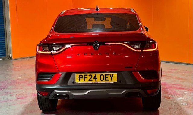 Renault Arkana 1.6 E-tech Esprit Alpine Suv Hybrid Aut Red #4