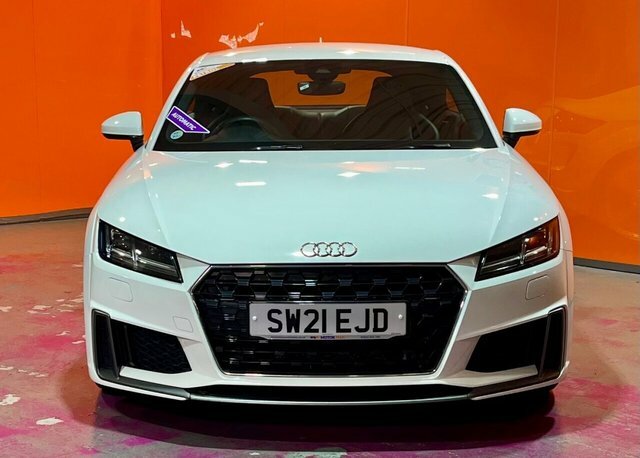Audi TT 2.0 Tfsi 45 S Line Coupe S Tronic Euro SW21EJD White #6