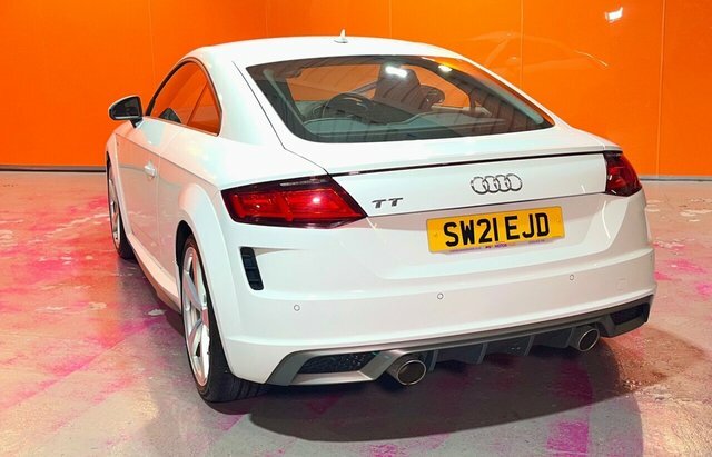 Audi TT 2.0 Tfsi 45 S Line Coupe S Tronic Euro SW21EJD White #3