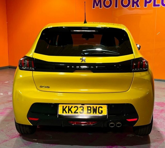 Peugeot 208 1.2 Puretech Allure Premium Hatchback KK23BWG Yellow #5