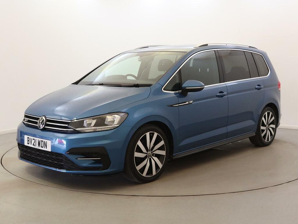 Volkswagen Touran 1.5 Tsi Evo R-line Dsg BV21WDN Blue #3