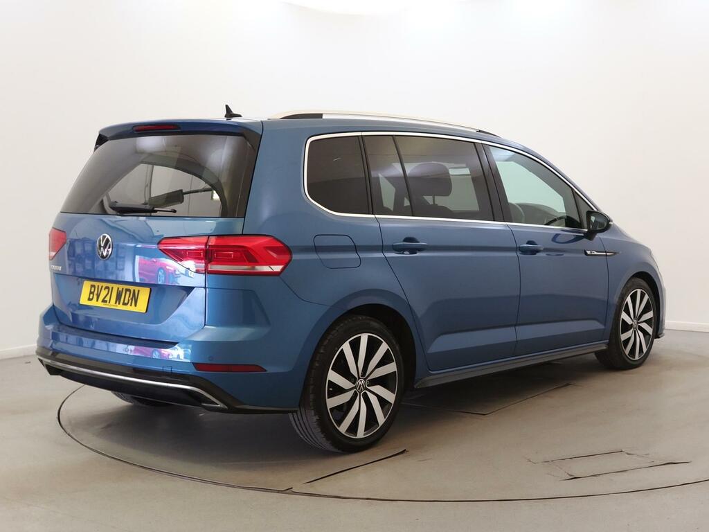 Volkswagen Touran 1.5 Tsi Evo R-line Dsg BV21WDN Blue #5