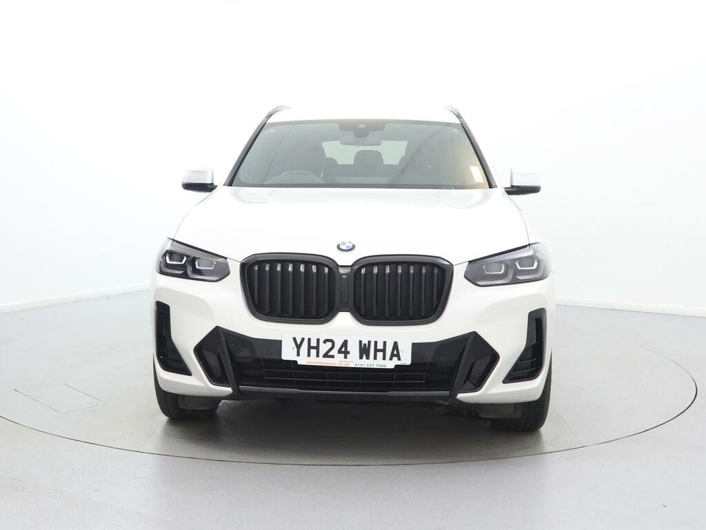 BMW X3 Xdrive20i Mht M Sport Step Techpro Pk YH24WHA White #2