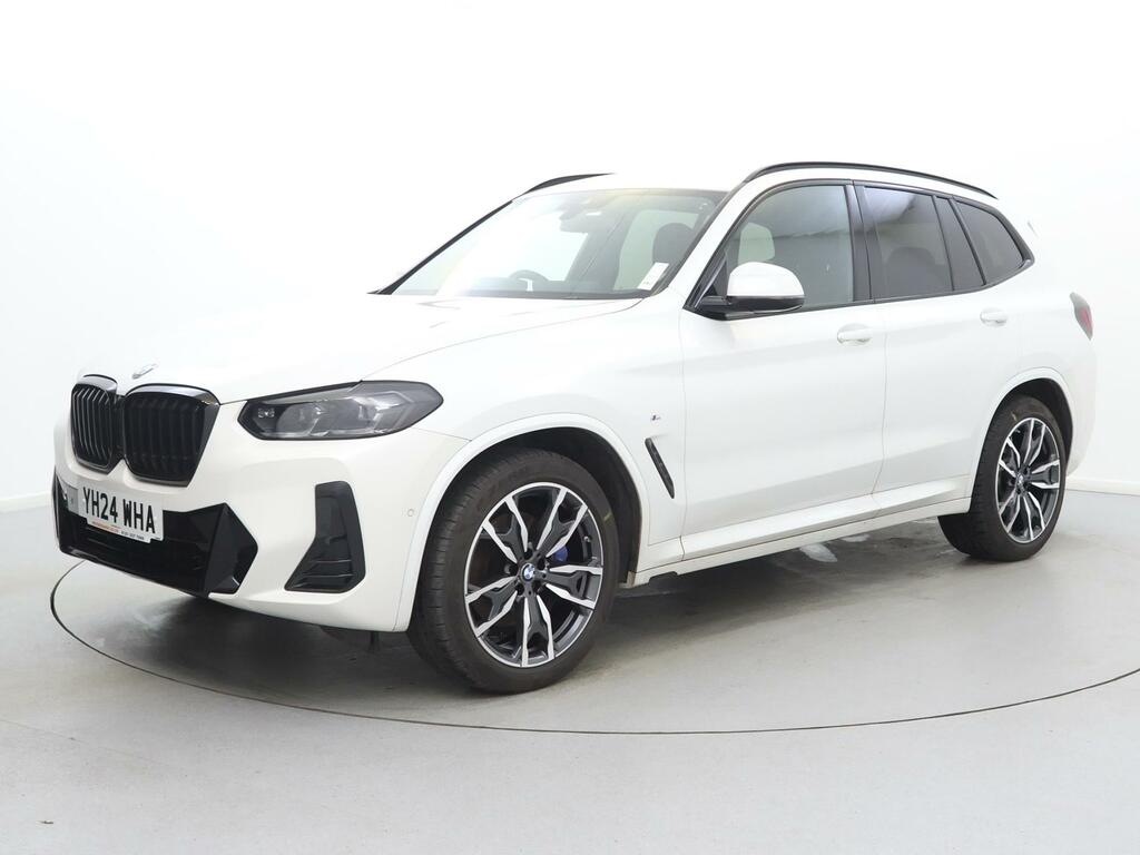 BMW X3 Xdrive20i Mht M Sport Step Techpro Pk YH24WHA White #3
