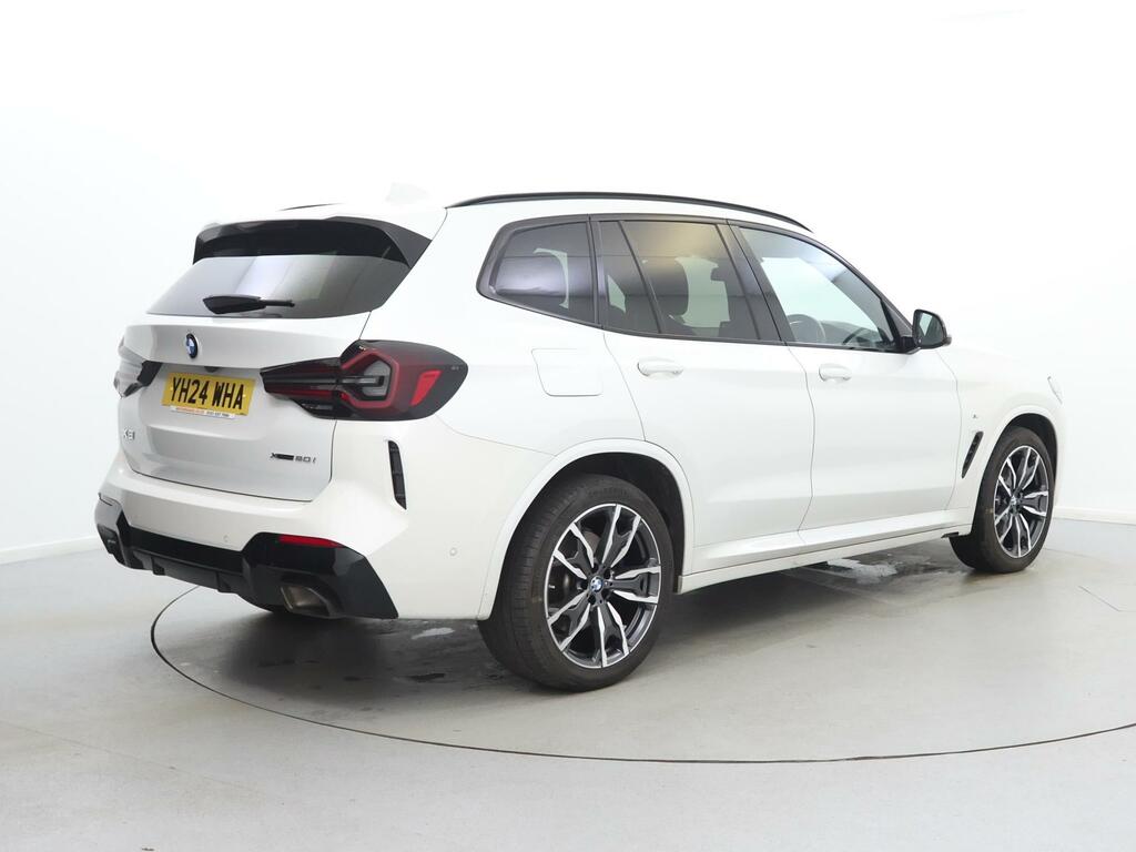 BMW X3 Xdrive20i Mht M Sport Step Techpro Pk YH24WHA White #5