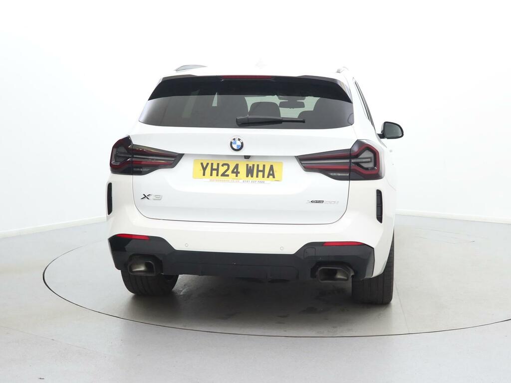 BMW X3 Xdrive20i Mht M Sport Step Techpro Pk YH24WHA White #6