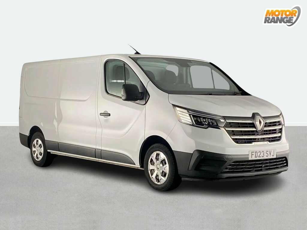 Renault Trafic Ll30 Blue Dci 130 Advance Van Lwb White