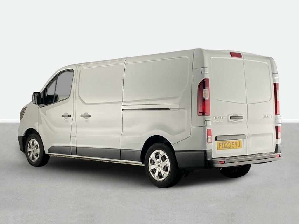 Renault Trafic Ll30 Blue Dci 130 Advance Van Lwb FD23SYJ White #3