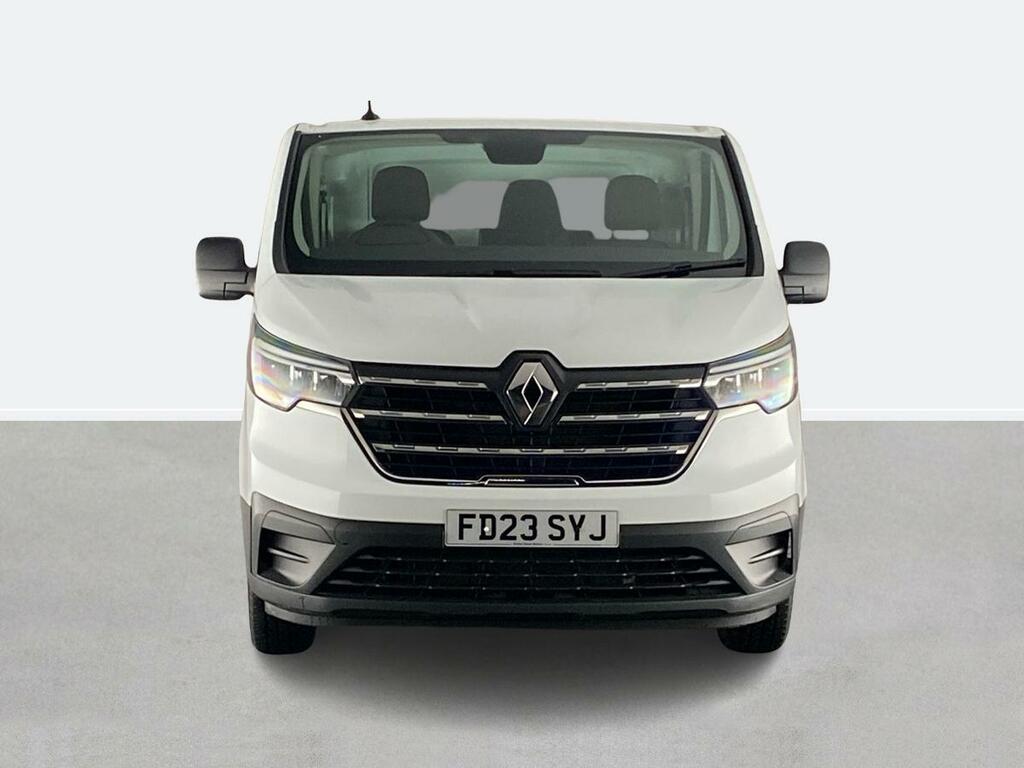 Renault Trafic Ll30 Blue Dci 130 Advance Van Lwb FD23SYJ White #6