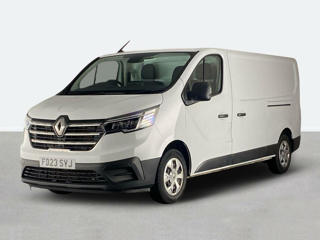 Renault Trafic Ll30 Blue Dci 130 Advance Van Lwb FD23SYJ White #5