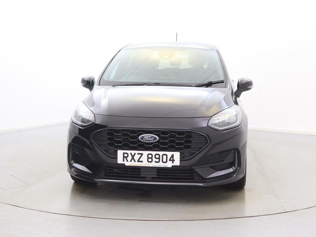Ford Fiesta 1.0 Ecoboost Hybrid Mhev 125 St-line X Ed RXZ8904 Black #2