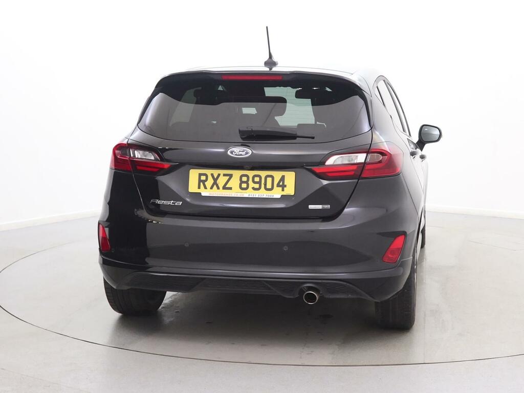 Ford Fiesta 1.0 Ecoboost Hybrid Mhev 125 St-line X Ed RXZ8904 Black #6