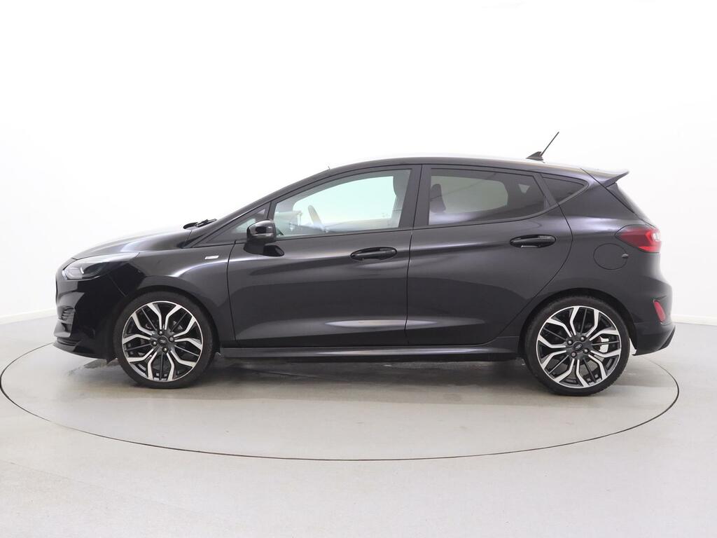 Ford Fiesta 1.0 Ecoboost Hybrid Mhev 125 St-line X Ed RXZ8904 Black #4
