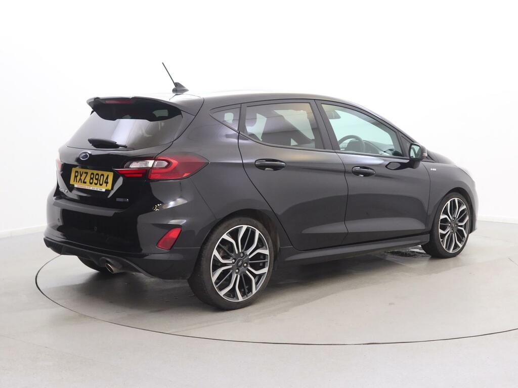 Ford Fiesta 1.0 Ecoboost Hybrid Mhev 125 St-line X Ed RXZ8904 Black #5