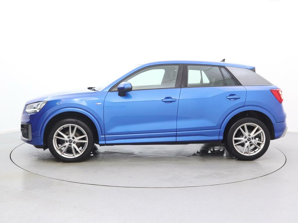 Audi Q2 35 Tfsi S Line S Tronic Tech Pack YY70VUA Blue #4