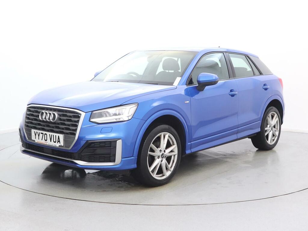 Audi Q2 35 Tfsi S Line S Tronic Tech Pack YY70VUA Blue #3