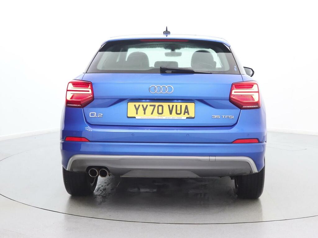 Audi Q2 35 Tfsi S Line S Tronic Tech Pack YY70VUA Blue #6