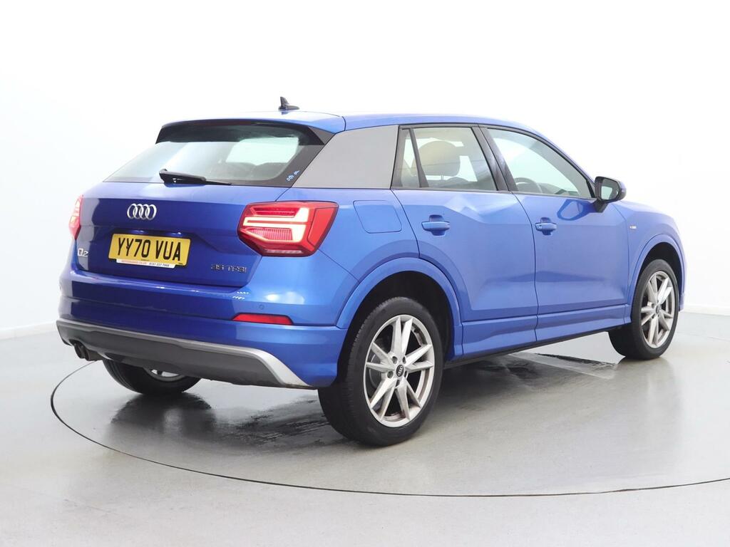 Audi Q2 35 Tfsi S Line S Tronic Tech Pack YY70VUA Blue #5