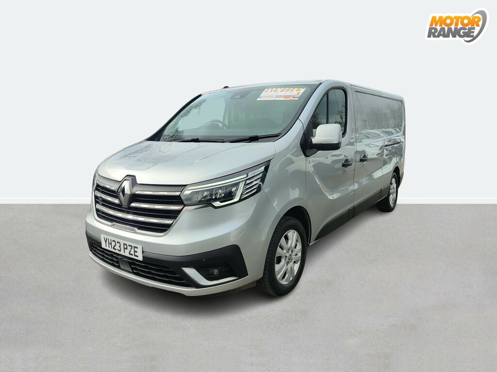 Renault Trafic Ll30 Blue Dci 130 Sport Van Lwb YH23PZE Grey #3