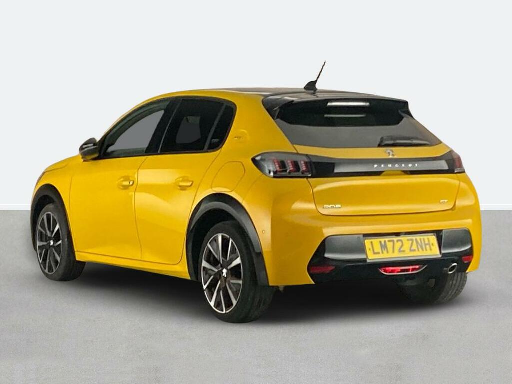 Peugeot 208 1.2 Puretech 100 Gt Premium LM72ZNH Yellow #5