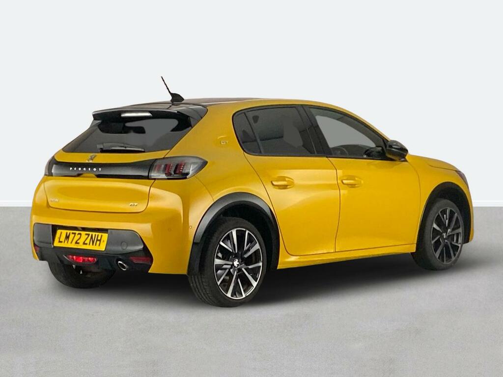 Peugeot 208 1.2 Puretech 100 Gt Premium LM72ZNH Yellow #3