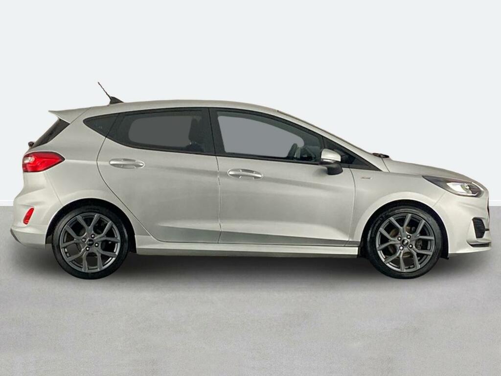 Ford Fiesta 1.0 Ecoboost Hybrid Mhev 125 St-line Edition YR72ULU Silver #2