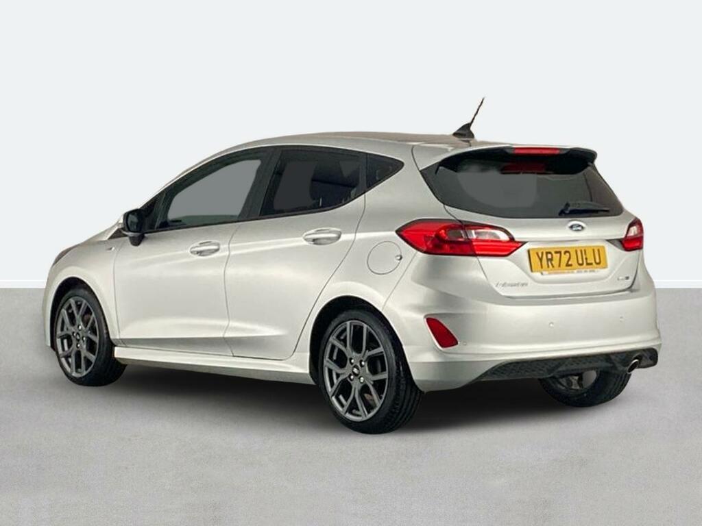 Ford Fiesta 1.0 Ecoboost Hybrid Mhev 125 St-line Edition YR72ULU Silver #5