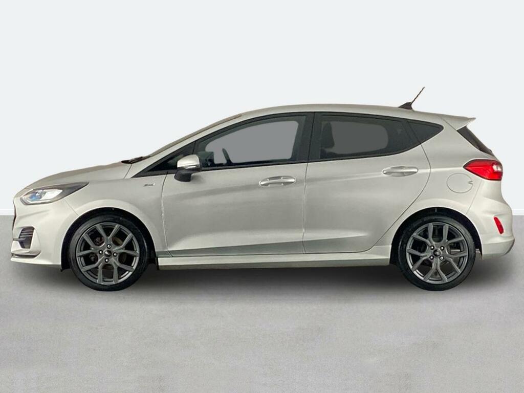 Ford Fiesta 1.0 Ecoboost Hybrid Mhev 125 St-line Edition YR72ULU Silver #6
