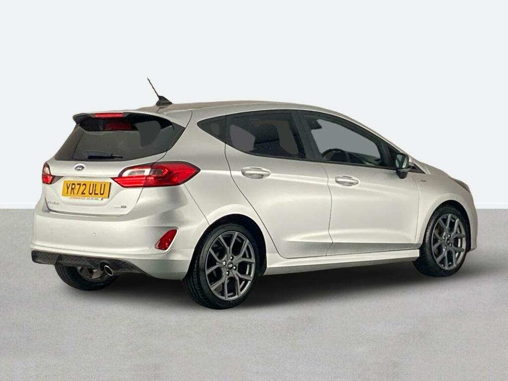 Ford Fiesta 1.0 Ecoboost Hybrid Mhev 125 St-line Edition YR72ULU Silver #3