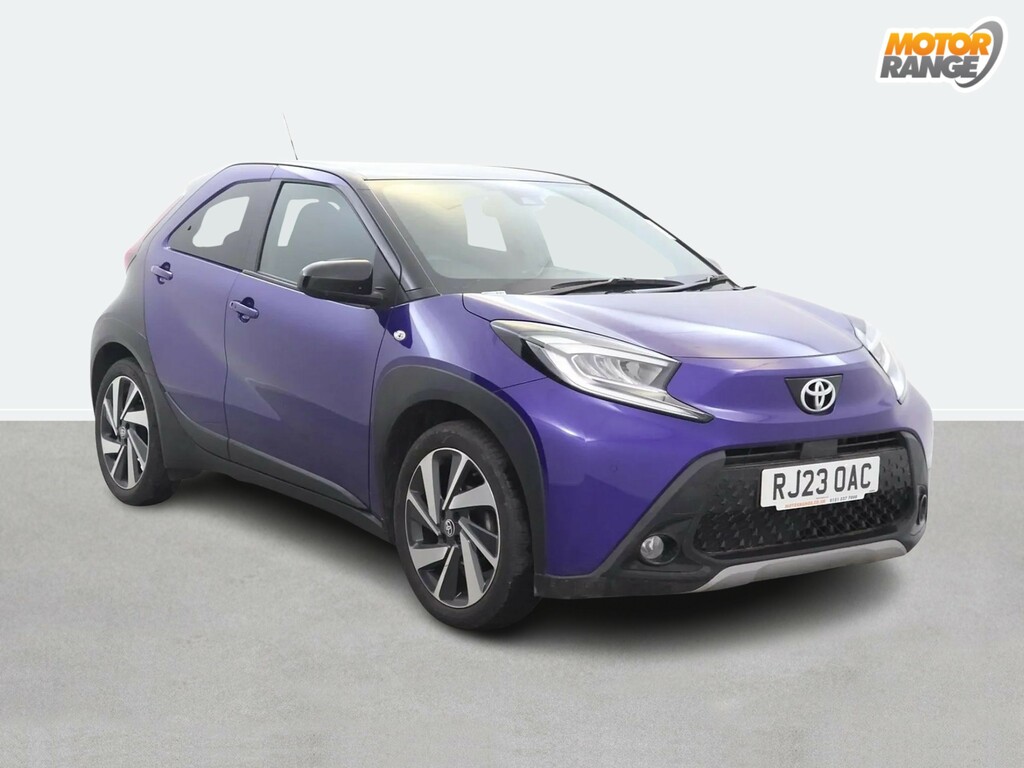 Toyota Aygo X 1.0 Vvt-i Exclusive Canvasjbl Blue