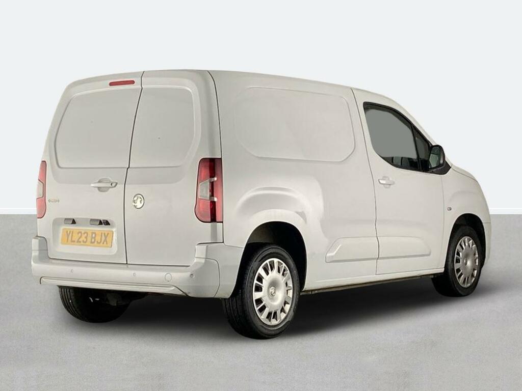 Vauxhall Combo 2300 1.5 Turbo D 100Ps H1 Pro Van YL23BJX White #3