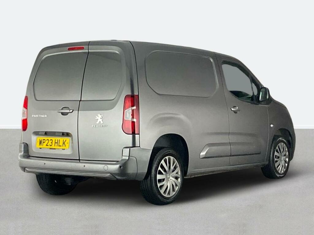 Peugeot Partner 1000 1.5 Bluehdi 100 Asphalt Premium Van WP23HLK Grey #3
