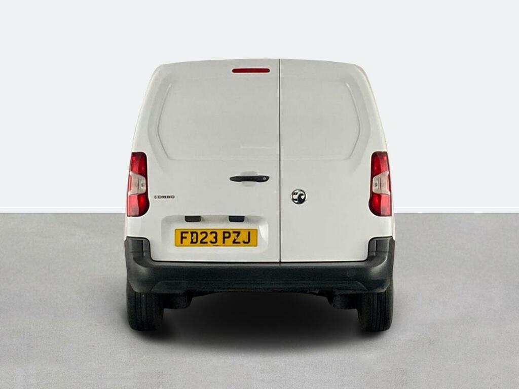 Vauxhall Combo 2300 1.5 Turbo D 100Ps H1 Prime Van FD23PZJ White #4