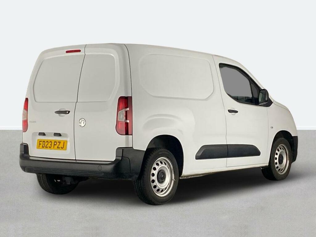 Vauxhall Combo 2300 1.5 Turbo D 100Ps H1 Prime Van FD23PZJ White #3