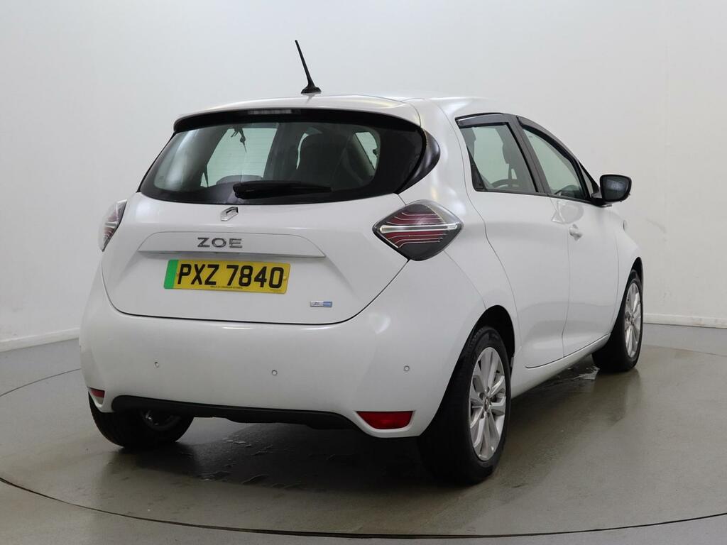 Renault Zoe 100Kw Iconic R135 50Kwh Rapid Charge White #5