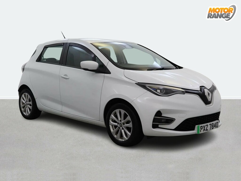 Renault Zoe 100Kw Iconic R135 50Kwh Rapid Charge White